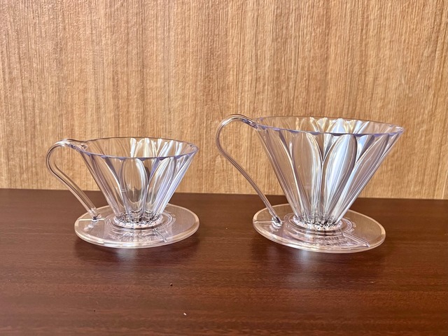 CAFEC フラワードリッパー 1〜2杯用 クリア（AS樹脂）