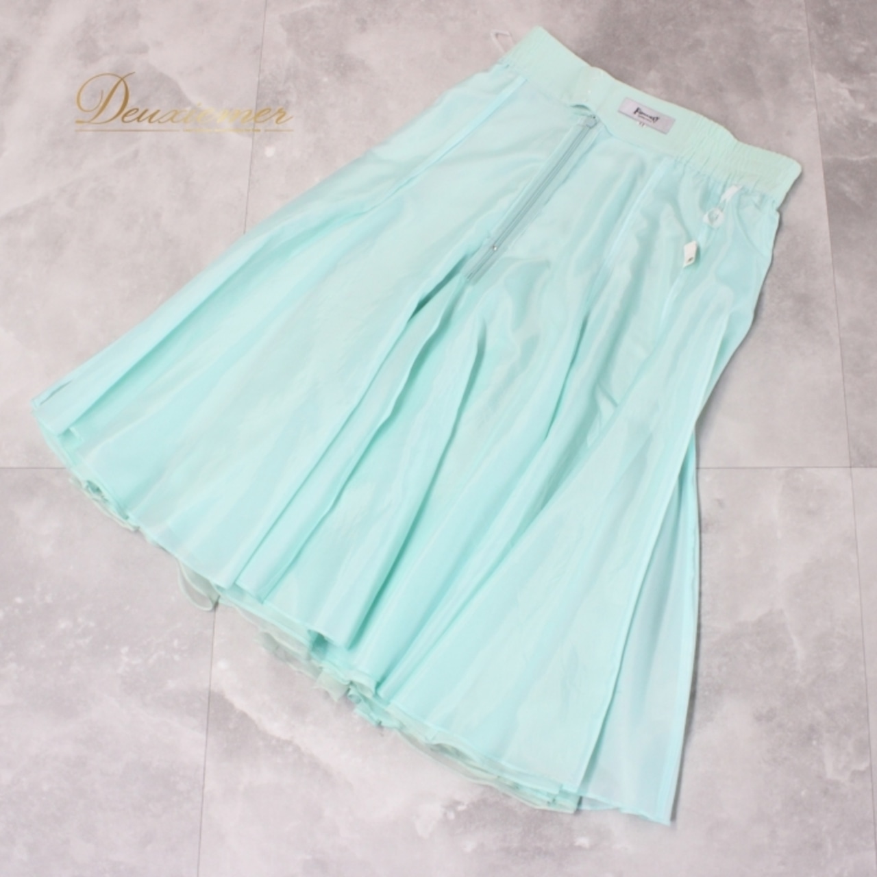 社交ダンス 衣装 スタンダード スカート レッスンウェア レディース Fantasy グリーン系 ブルー系 練習着 無地 シンプル かわいい 清楚 ミントグリーン ファスナー 伸縮性 日本製 サイド編み上げ デザイン アクセント 練習用 踊りやすい おしゃれ レディーススカート ダンスウェア 発表会 トレーニング用