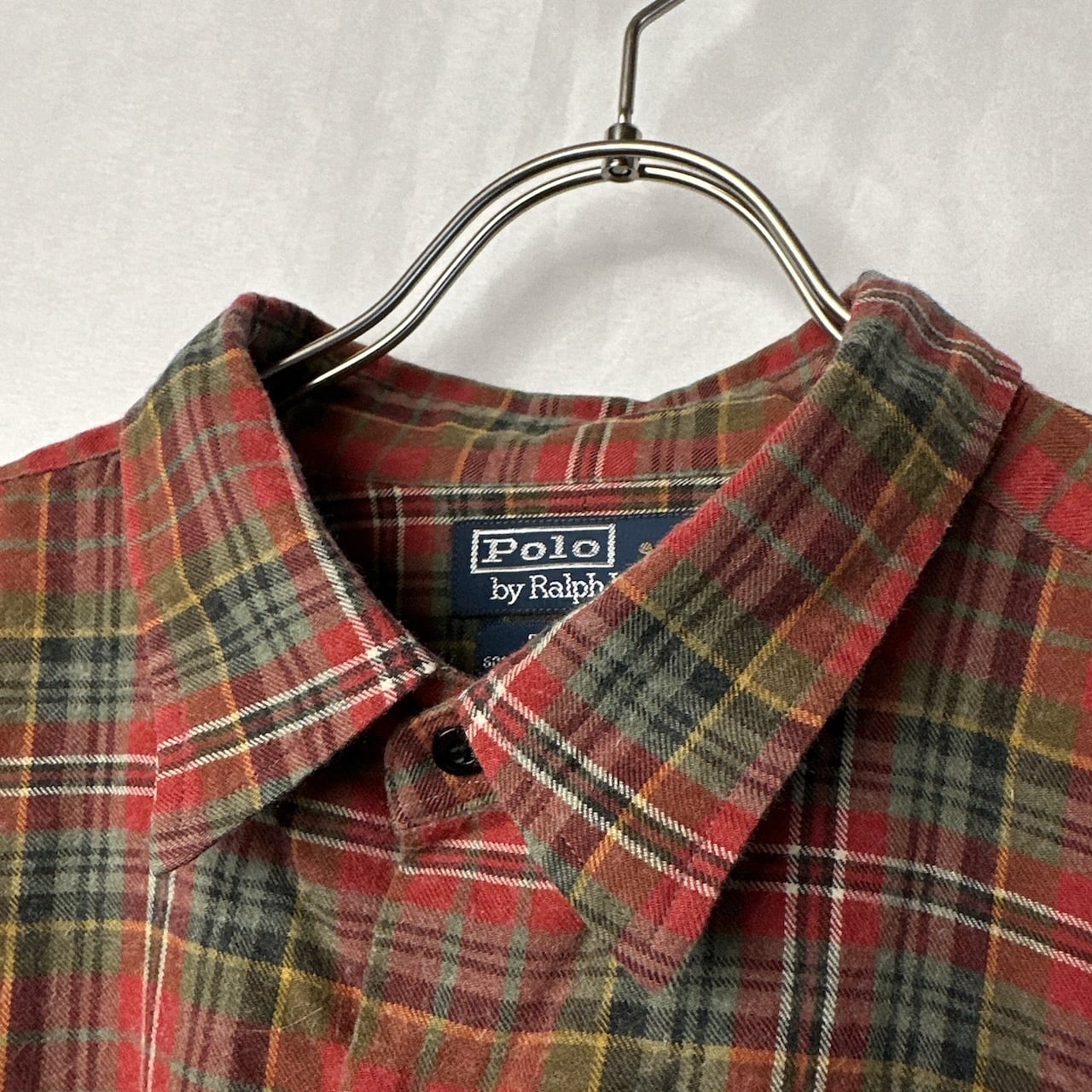 古着通販】ポロラルフローレン BENFORD ウールシャツ チェック 古着通販】ポロラルフローレン BENFORD ウールシャツ チェック