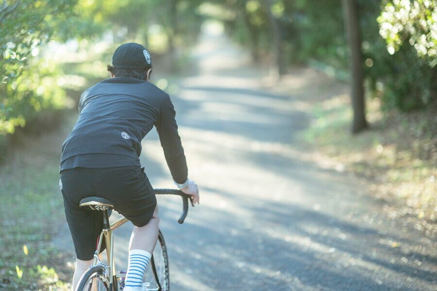 サイクルDRYTシャツ長袖 / forグラベル＆MTB | ステムデザイン