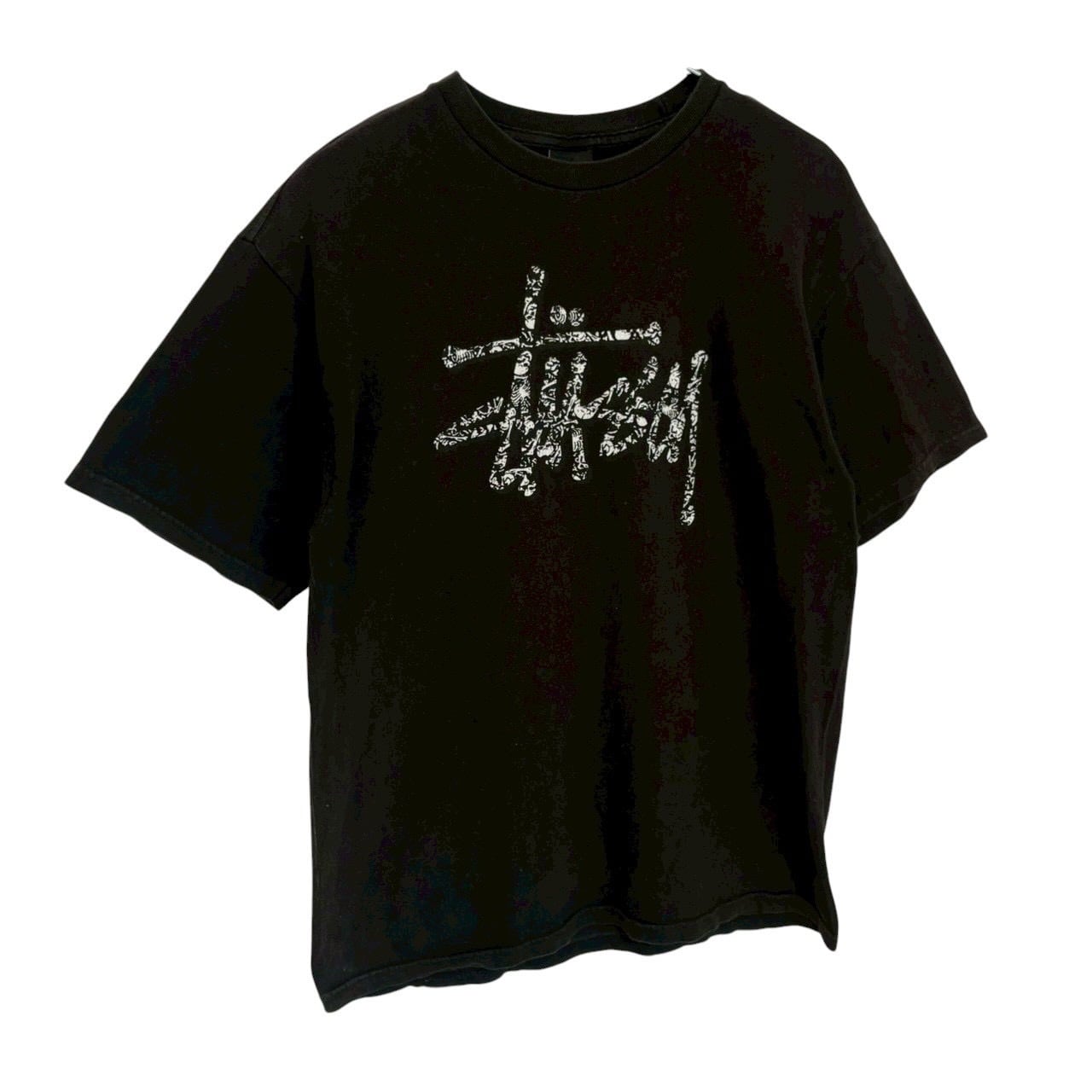 stussy ステューシー Tシャツ M センターロゴ プリント ショーン