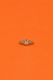 Pink Gold-Plated Ring