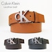 【ck-11kj020003】Calvin Klein Jeans カルバンクライン ジーンズ メンズ レザーベルト CKロゴ バックル　3カラー 11CK020003 リバーシブル ブランド ロゴ文字デザイン