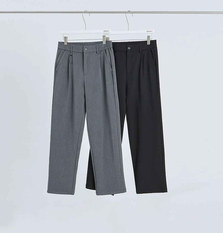 25AW》【STILL BY HAND】WOOL SAXONY WIDE EASY SLACKS スティルバイ