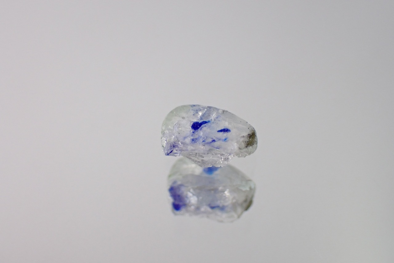 【原石セット】ラズライトインソーダライト　0.26ct/0.68ct　[C6‐661]