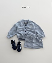 韓国子供服 / BONITO / 26Autumn / コットンVネックカーディガン / 秋服 *12M~JM *
