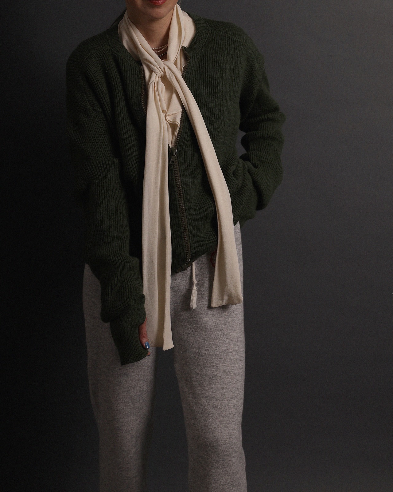 1970-80’s Military / Driving Knit Cardigan