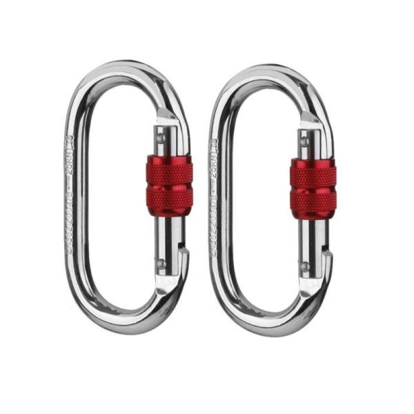 CAMPSTORS登山用 カラビナ 25KN クライミングカラビナ ハード