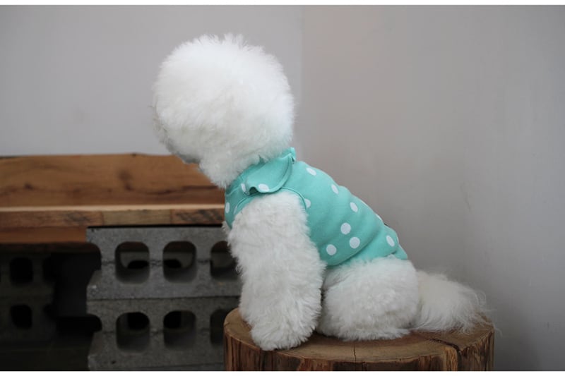 【SALE】Laurenhi Sleeveless S ~ XL 3color  /  犬服 夏 新作 タンクトップ 可愛い 犬の服 シンプル ドッグウェア 涼しい 袖なし ペット洋服 b33