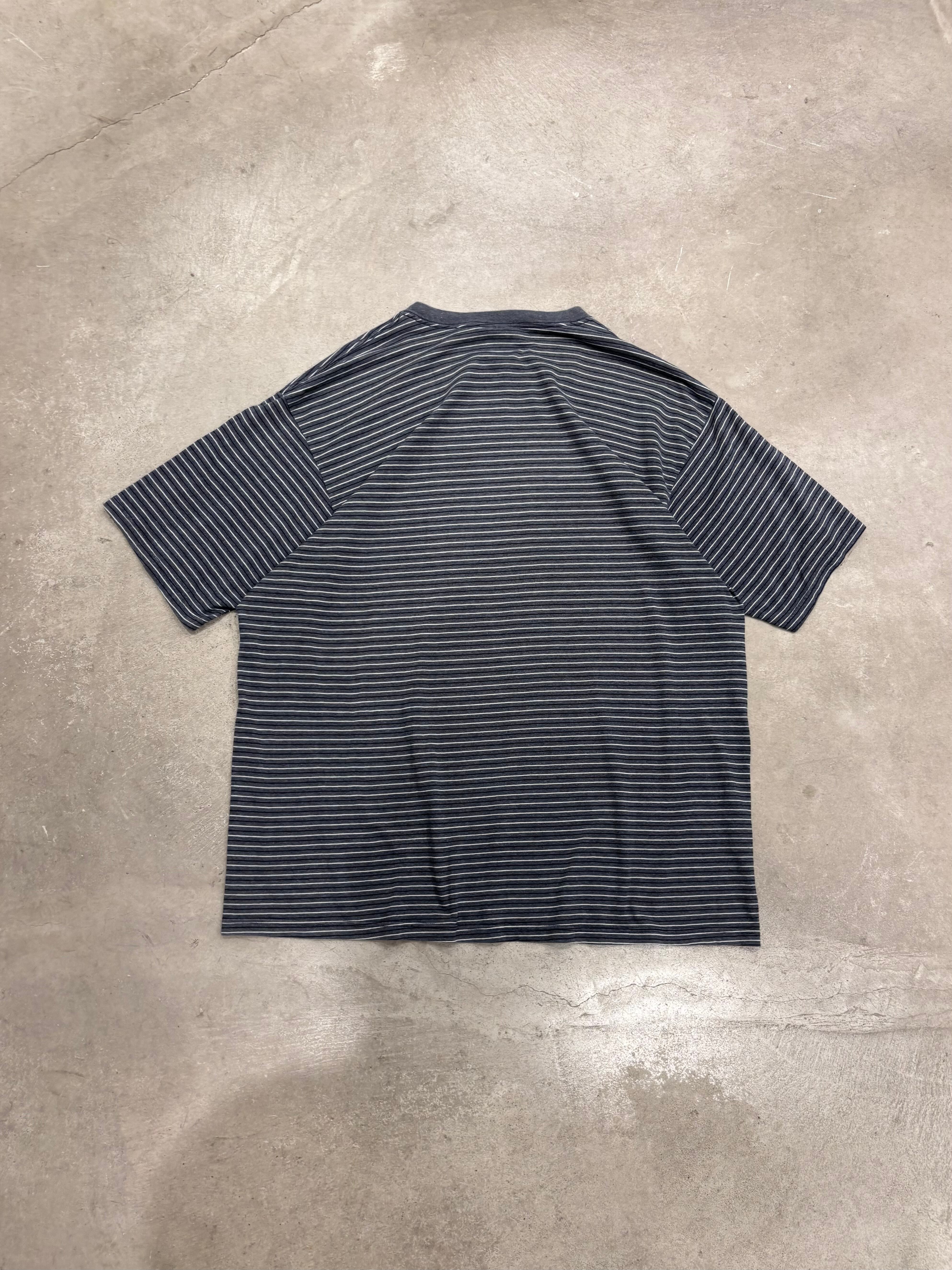 90s ”puritan“ Stripe Tee | RENGA CLOTHING STORE