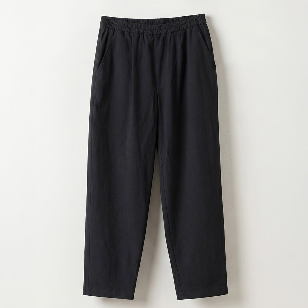 RESTOCK> WOOL GABARDINE INTACK WIDE TROUSERS | PAY ID