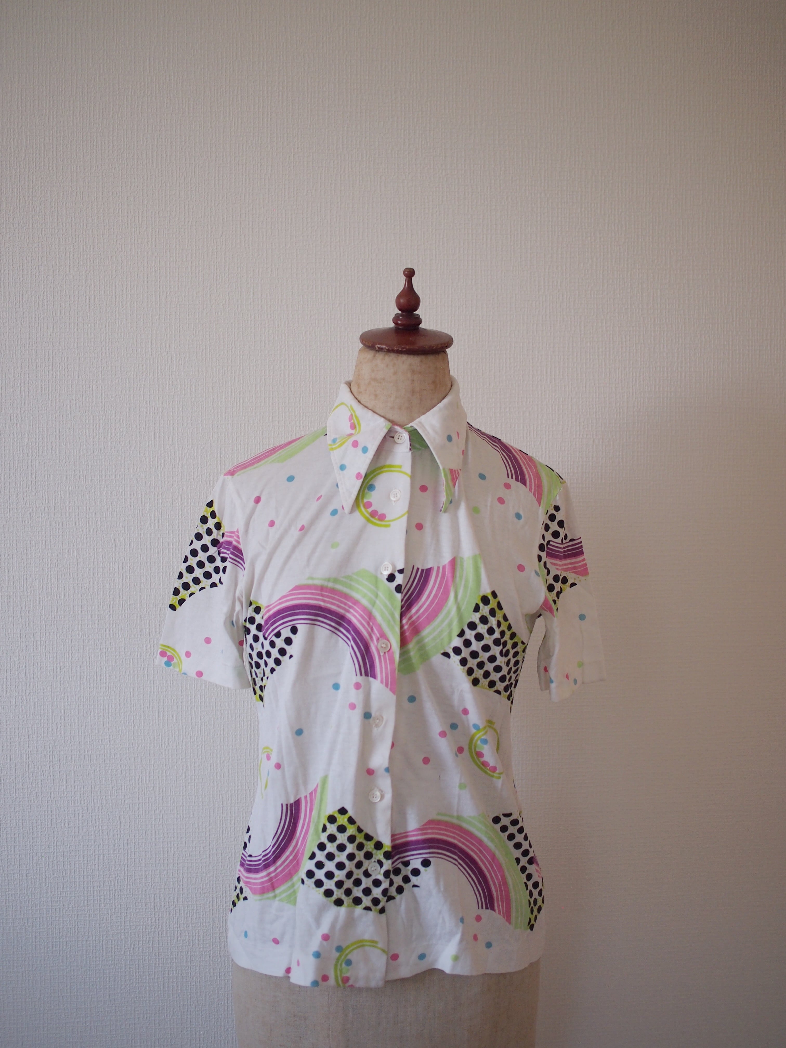 ヴィンテージ 鈴木悦郎 昭和レトロポップ りんご柄の急須 新品 デッド