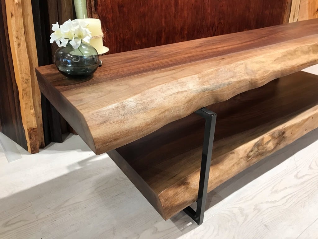 ウォールナット_横浜元町店_テレビボード1500／一枚板 252464 t001