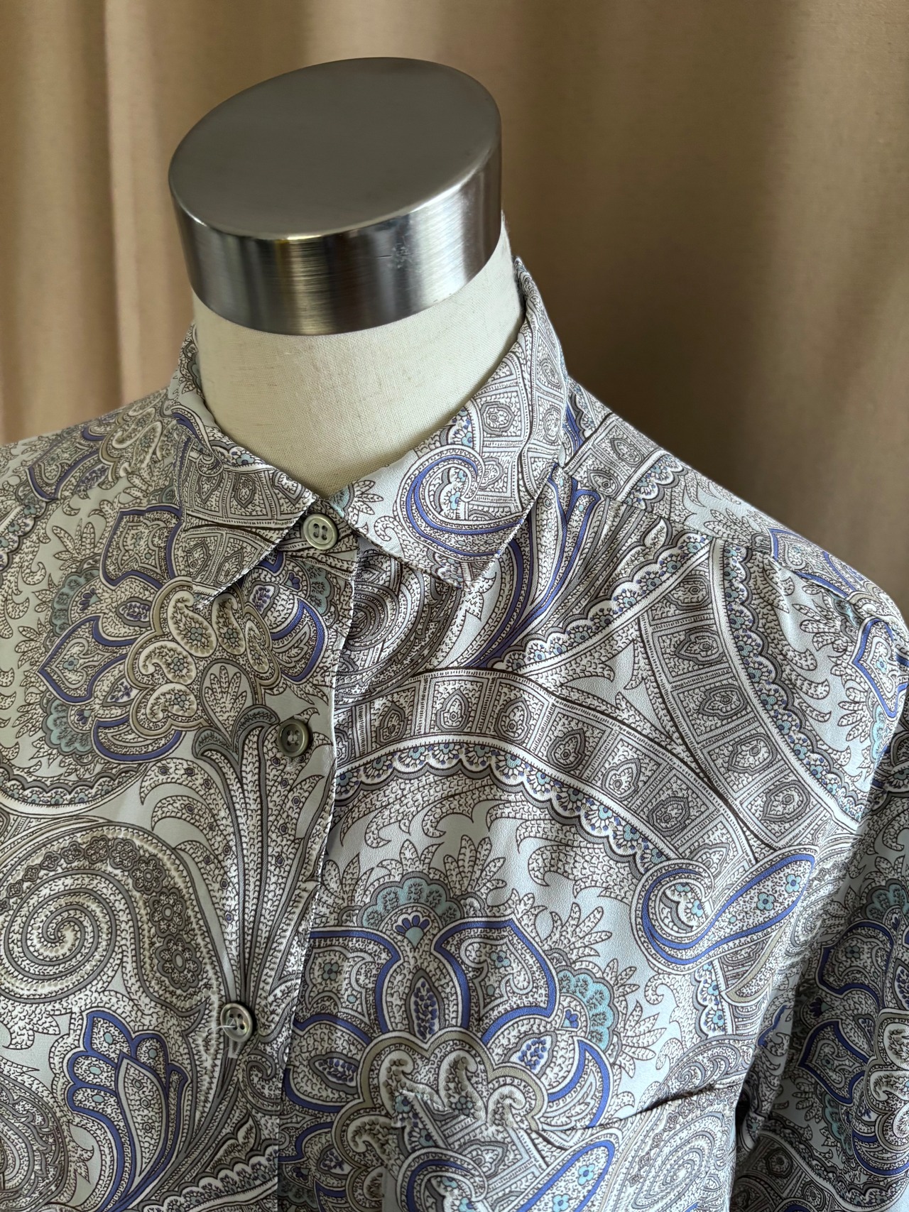 paisley pattern classic shirt-5256-6