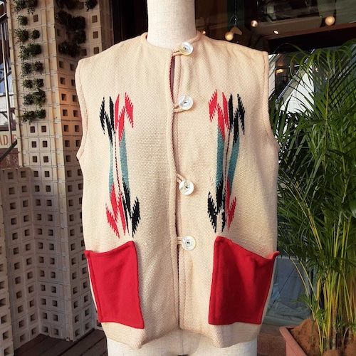 Vintage chimayo vest / ヴィンテージ チマヨ ベスト