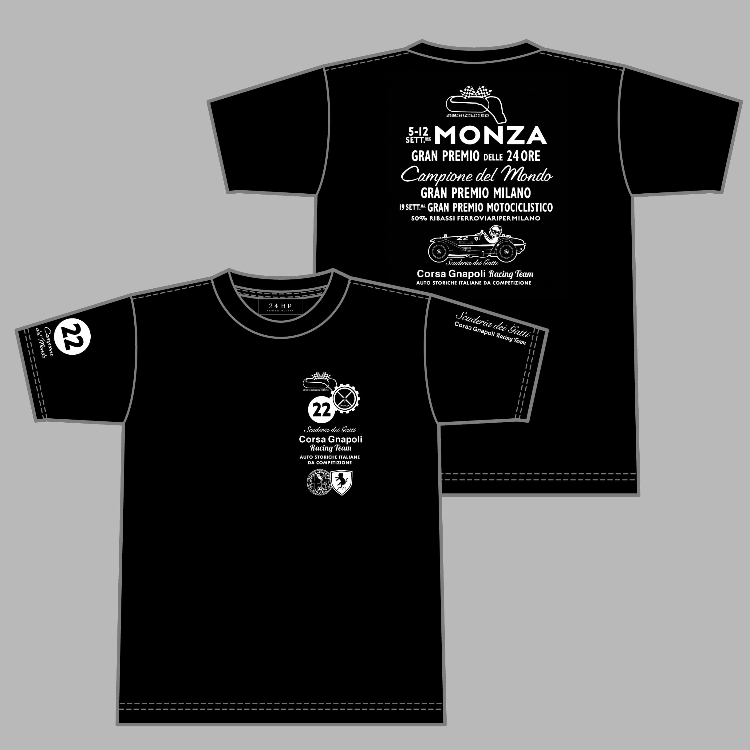 Corsa Gnapoli Monza T コルサ・ニャポリ モンツァTシャツ | 24HP
