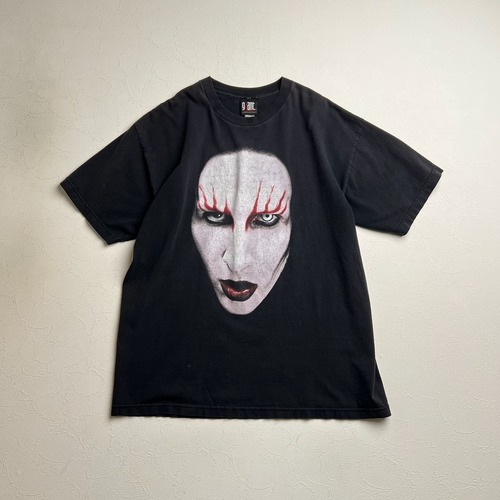 00s giant MARILYN MANSON　両面プリント　バンド　Tシャツ　XL