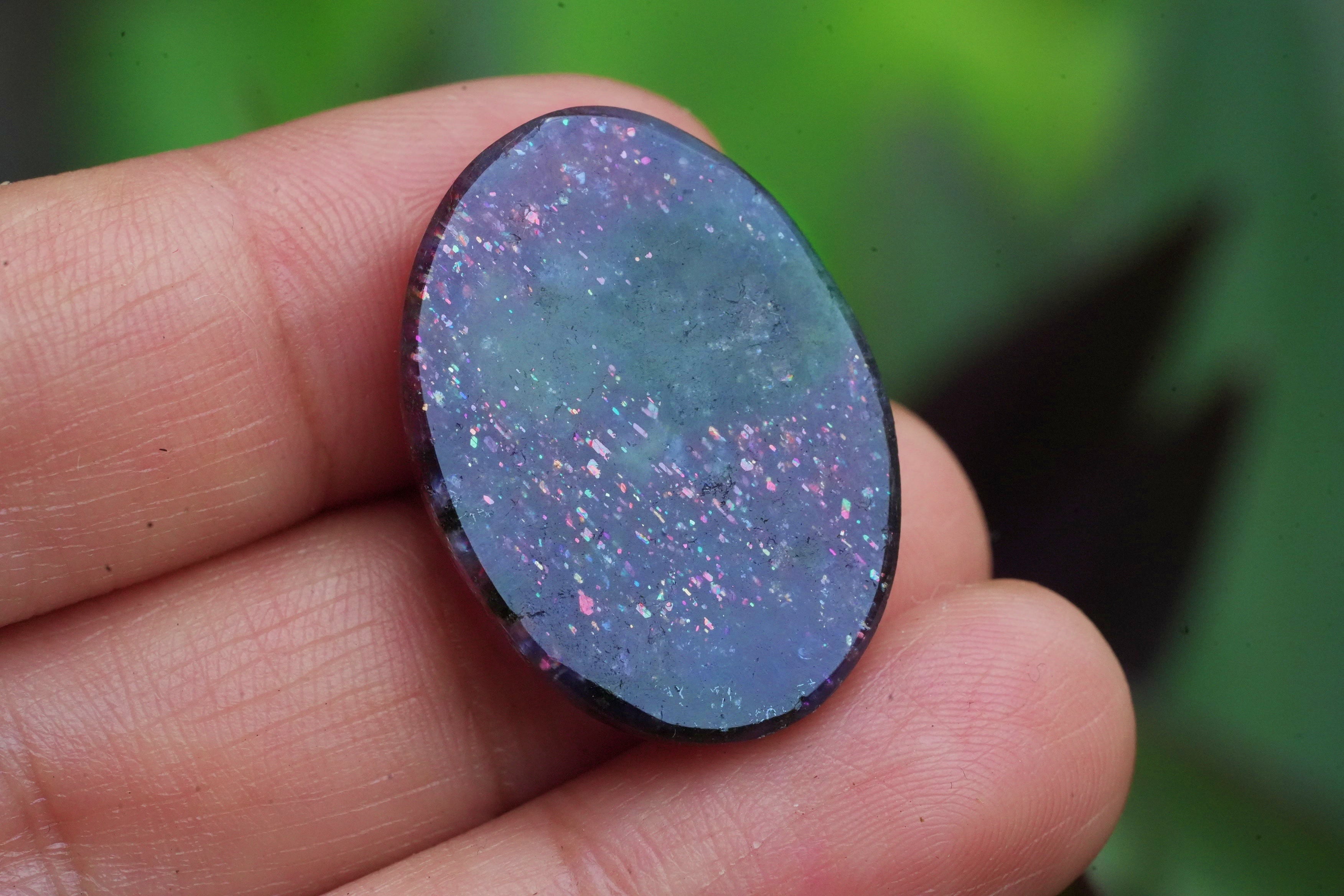 ブラッドショットアイオライトサンストーン s1573 | Funky garuda