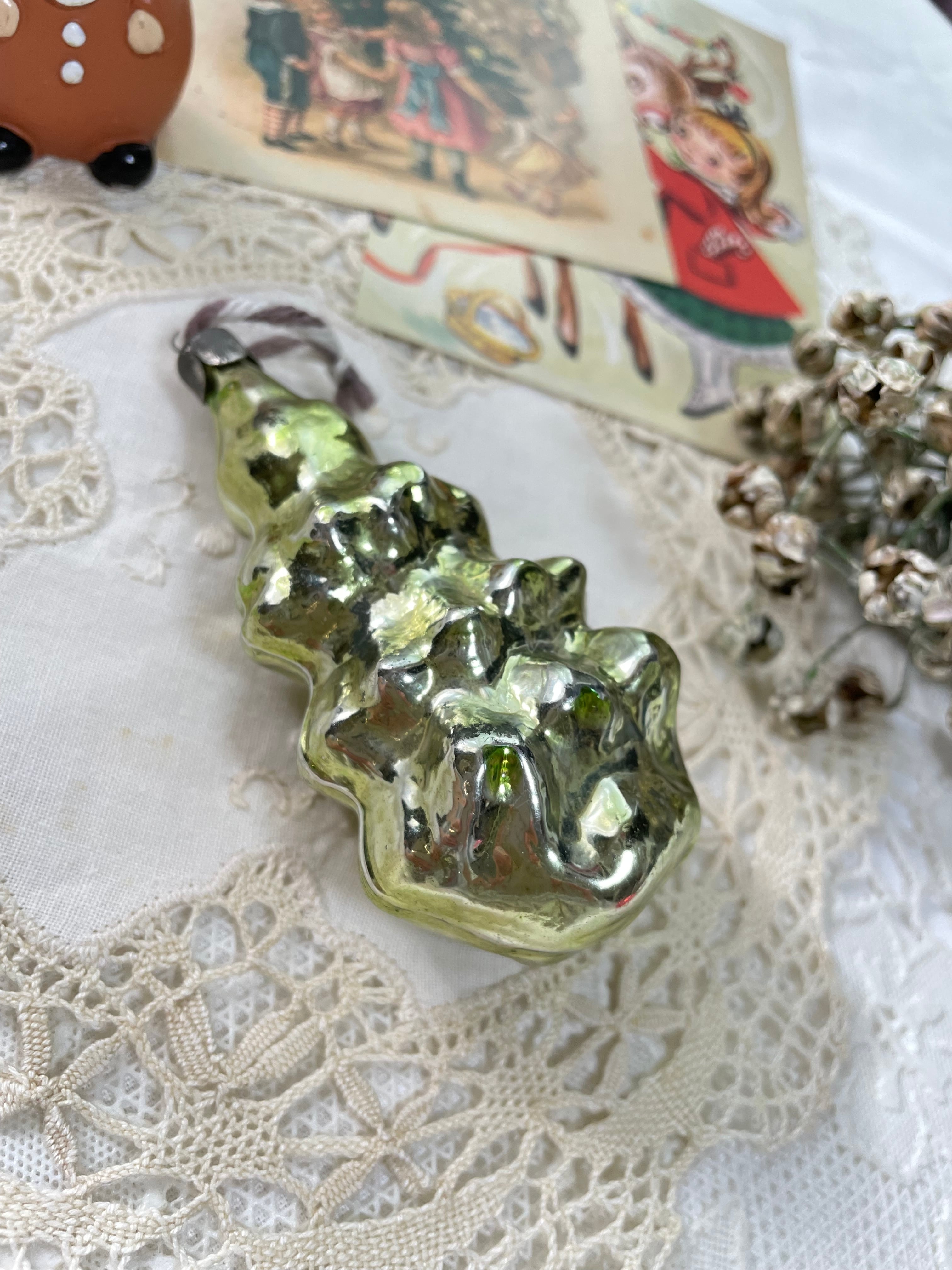 ヴィンテージガラスオーナメント❁⃘*.ﾟもみの木 | nya_nyashop