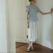 Marin Sailor Stripe Blouse F0664