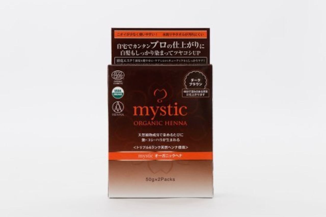 mysticオーガニックヘナ　ダークブラウン