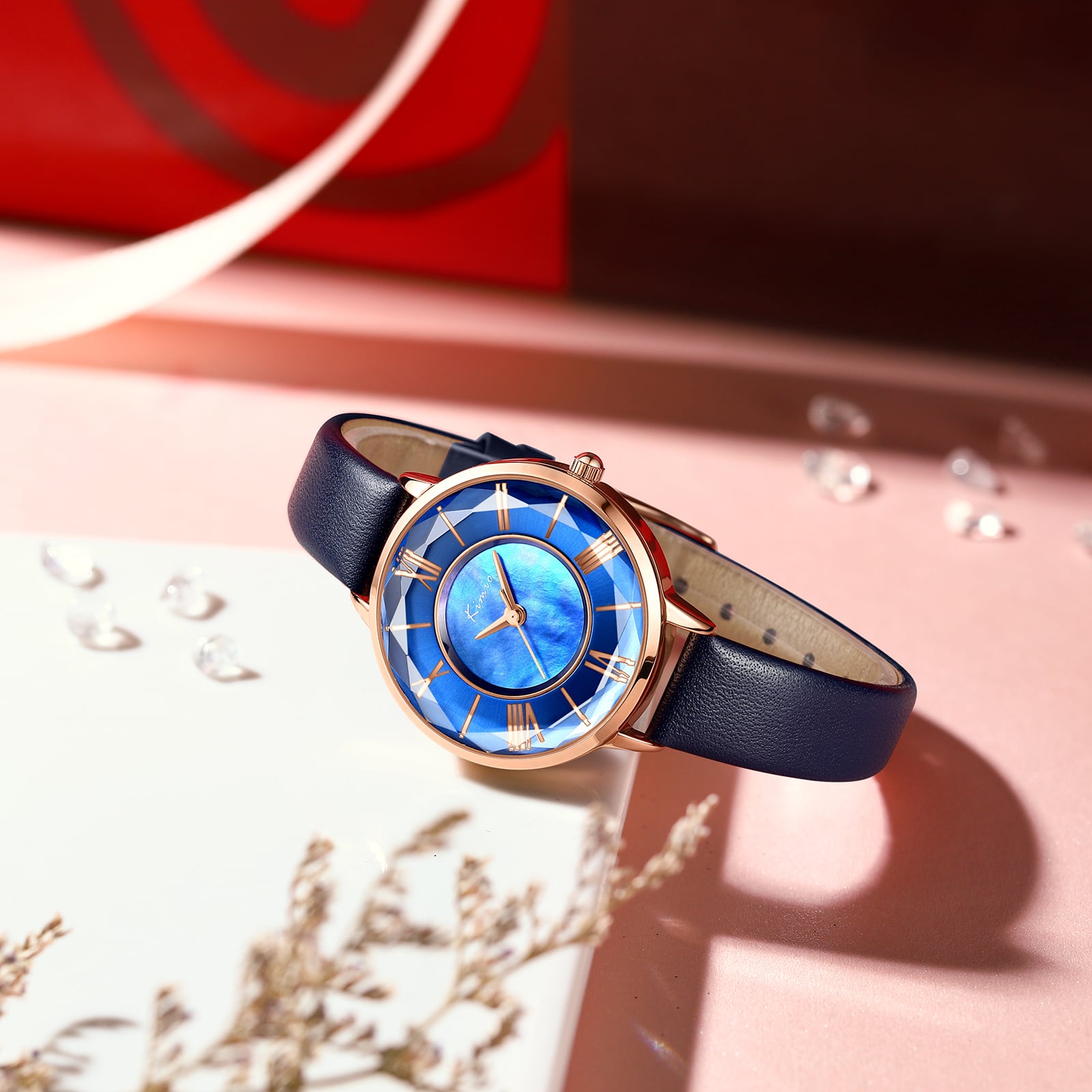 Kimio AF-Z1004 Classic(Blue) 腕時計 レディース | AromaFlat watch