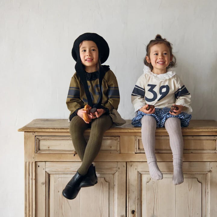 Uhr ナンバリングTシャツ 5-6y 試着のみ 日本製 送料無料】Uhr Numbering Long Tee | Giving Store
