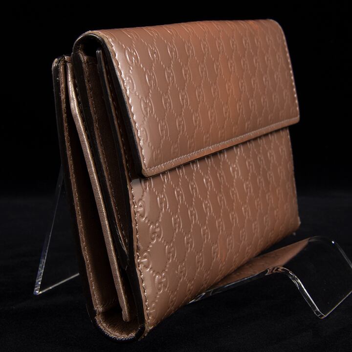 本物・送料無料・良品】GUCCI・グッチ・長財布・二つ折り財布(マイクロ