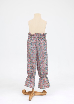 【24SS】folkmade（フォークメイド）floral pattern drawer pants floral red (LL)パンツ