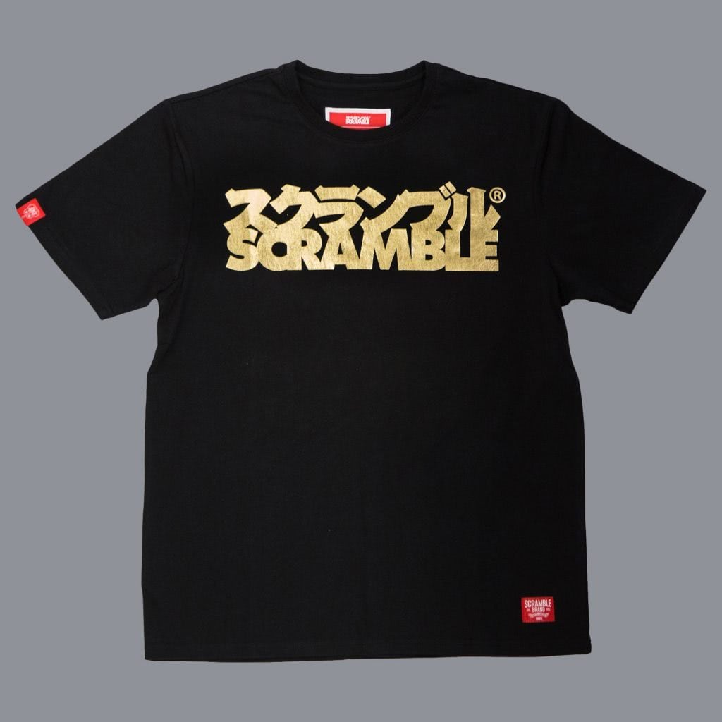 Scramble GOLD LOGO Tシャツ