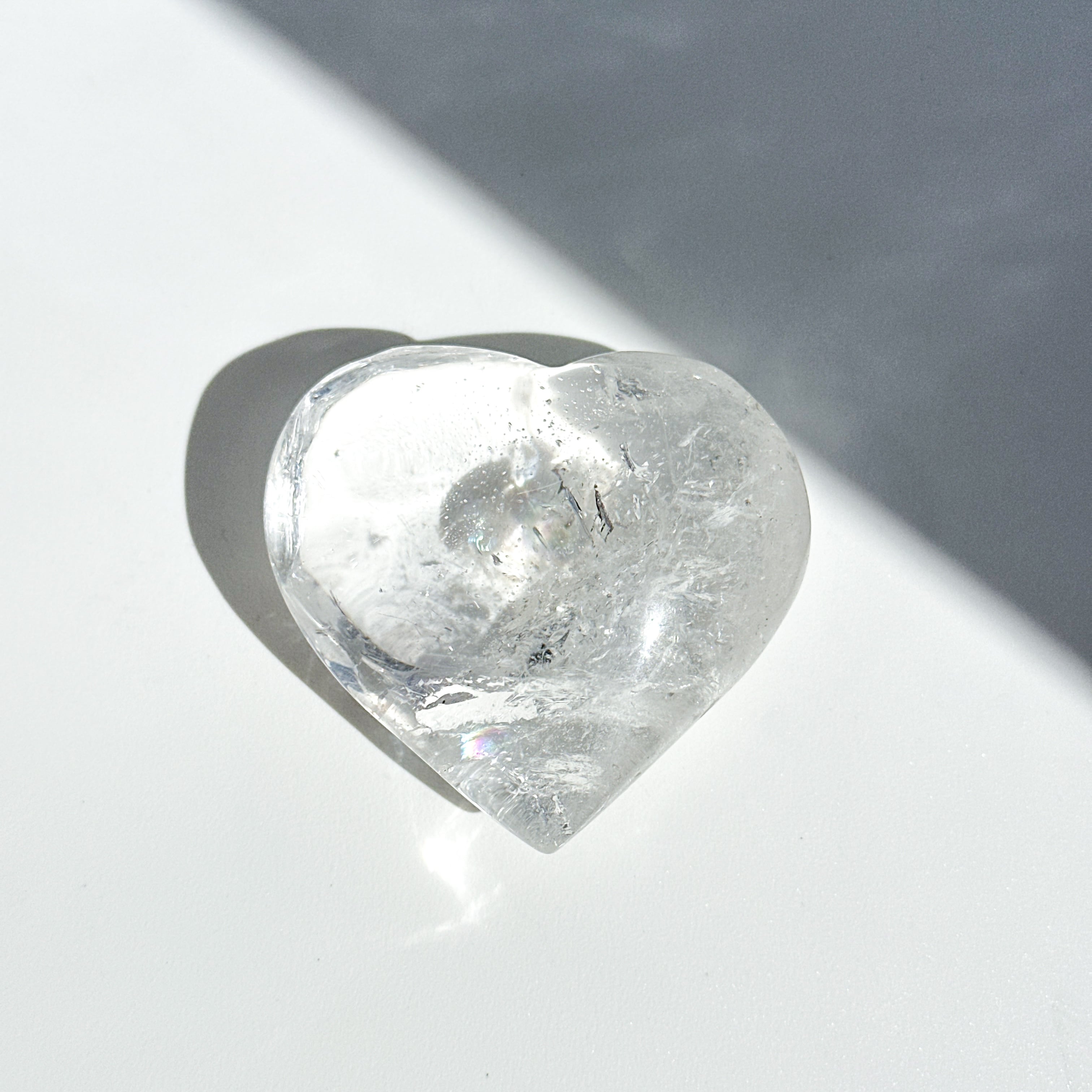 ぷっくり♡バイーア産レムリアンクォーツ ハート55◇ Lemurian Quartz ◇ 天然石・鉱物・パワーストーン・インテリア