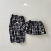 【取寄】LALALAND (Kids)イブチェックスカート|秋服|韓国子供服| 26/SM
