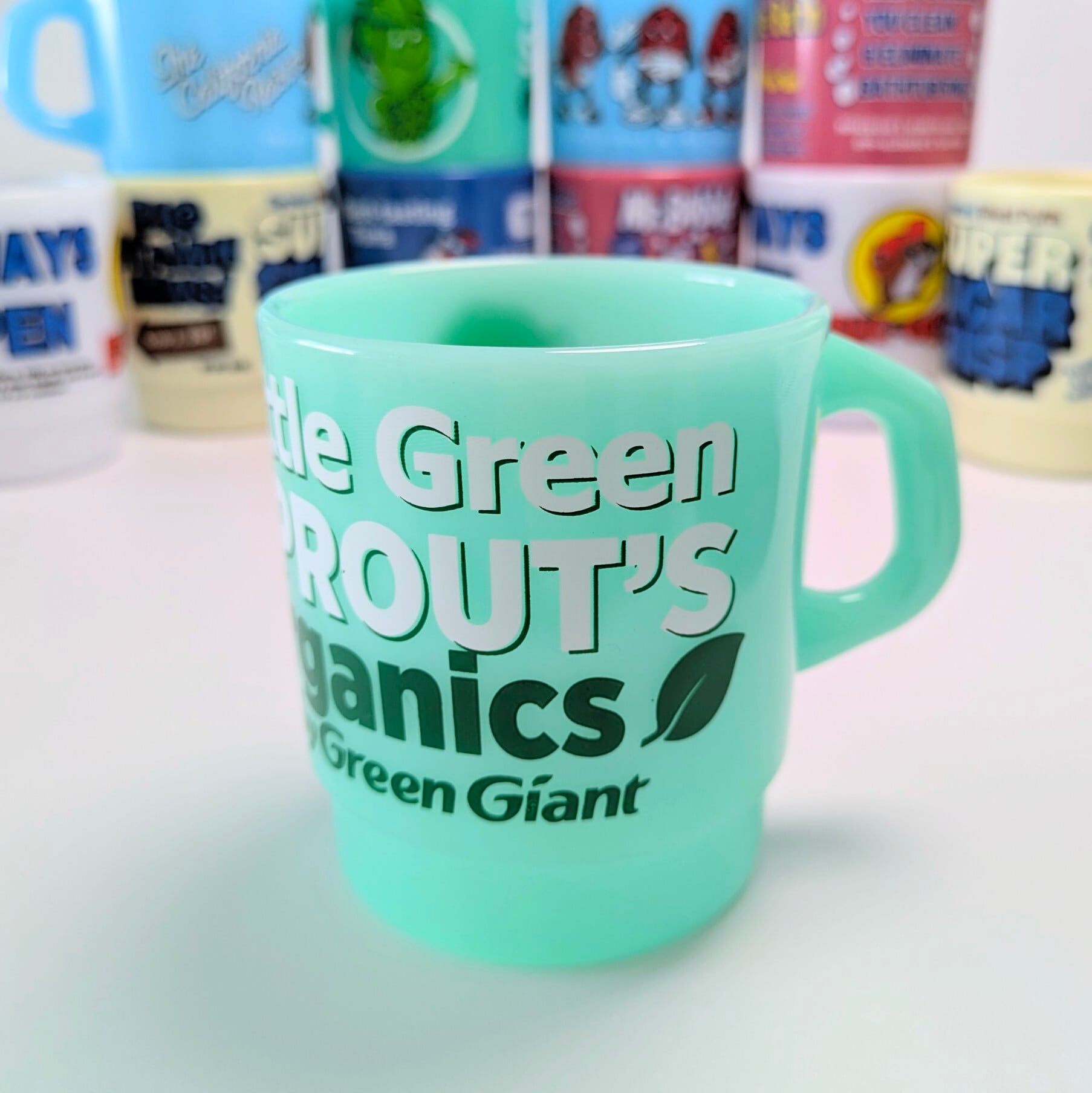 【 STACKING MUG /スタッキングマグ 】 Little Sprout（ リトルスプラウト ）/ グリーンジャイアント社 / プラカップ / MUG / ミルキーマグ / 積み重ねられるマグ〚アメリカン雑貨 アメトイ〛