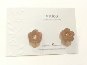 yuico お花とイヤリング