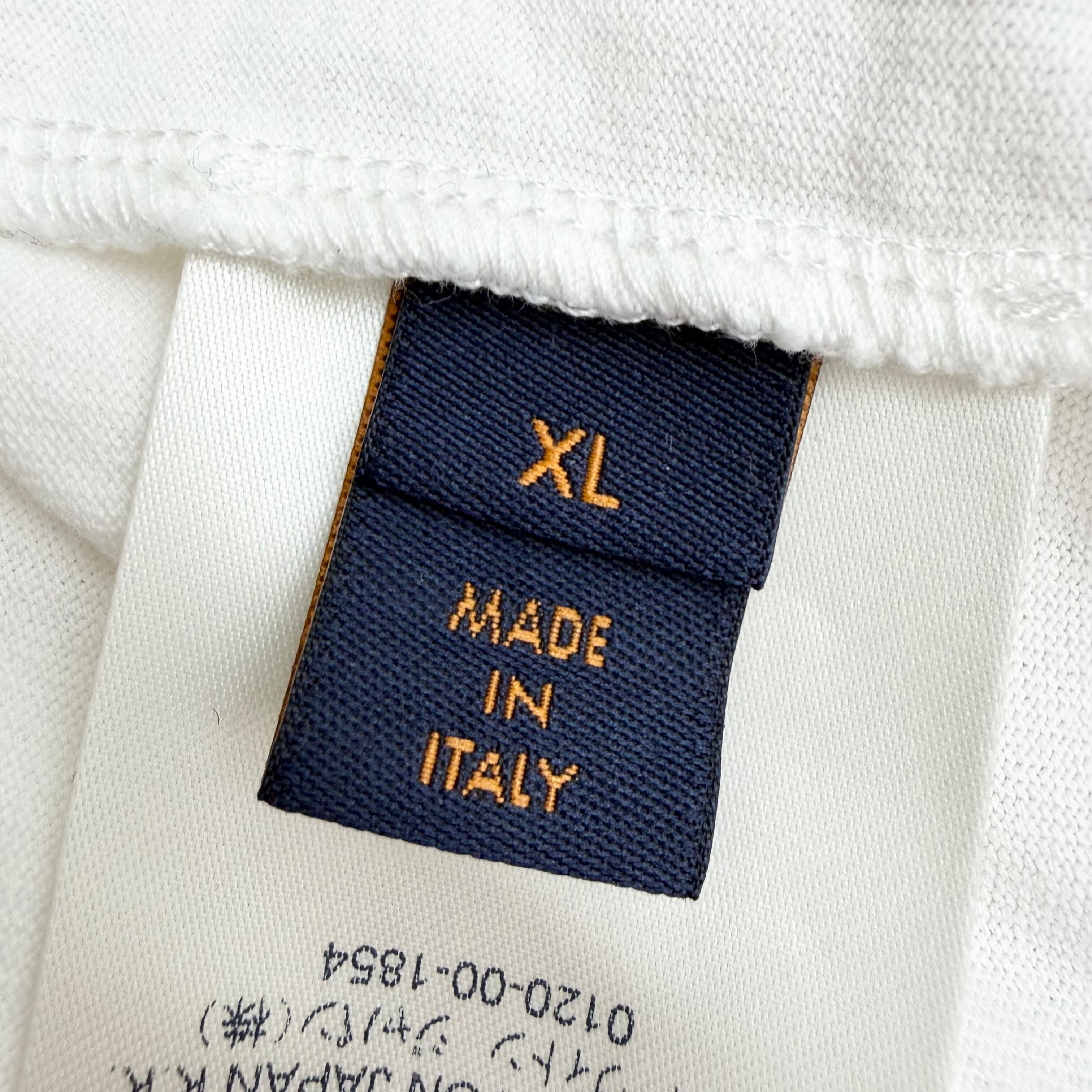 LOUIS VUITTON マルチカラー モノグラム Tシャツ ホワイト XL | BRAND