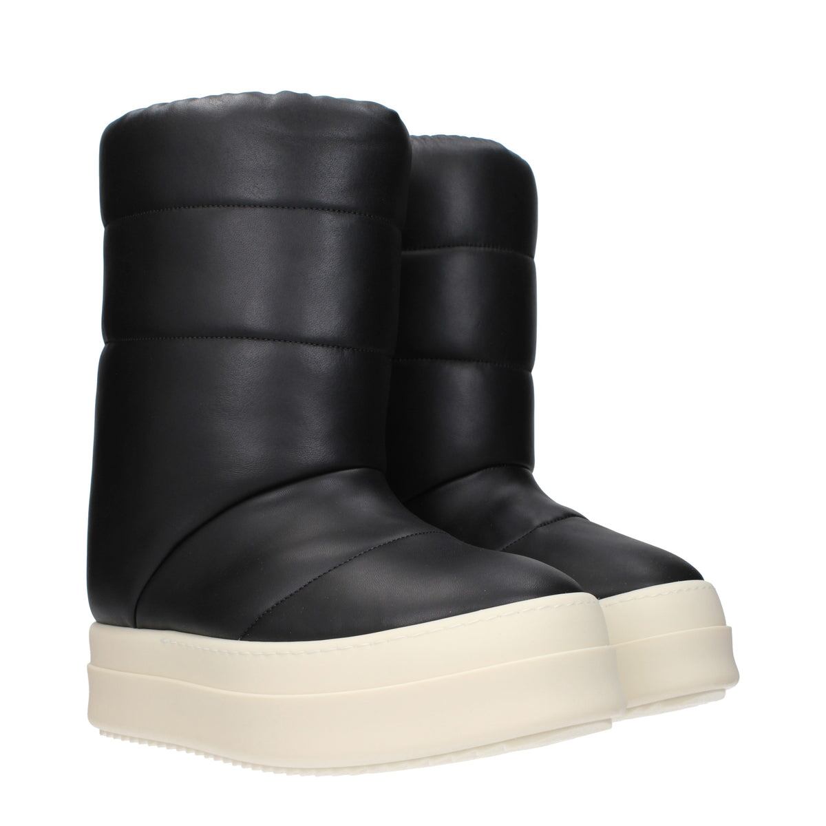 【新品】RICK OWENS リックオウエンス メンズ アンクルブーツ レザー ブラック RP02D3857LLP91