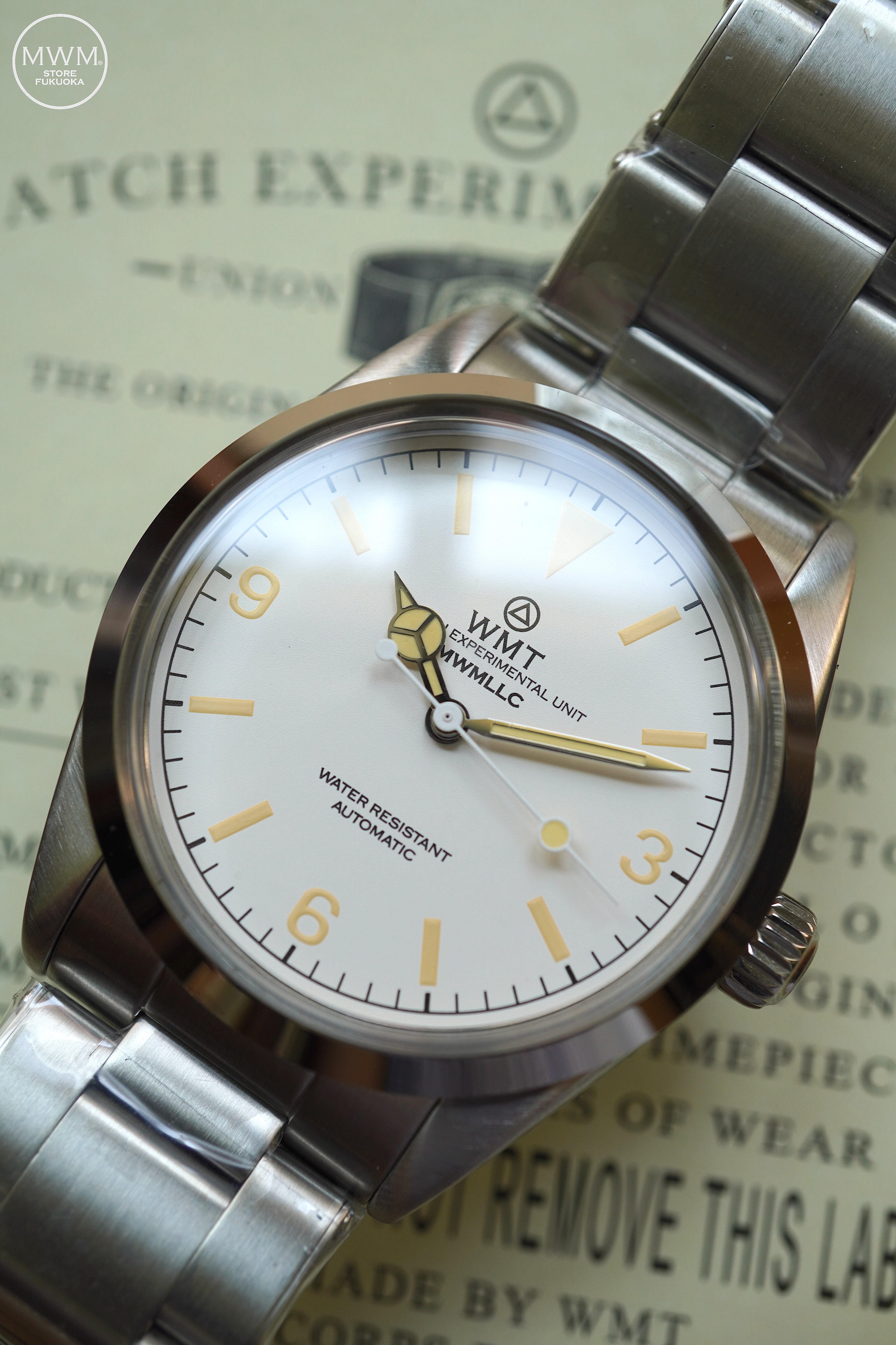 時計 WMT BARRACUDA WMT WATCHES Barracuda – Honeycomb / Aged / Limited Edition‬