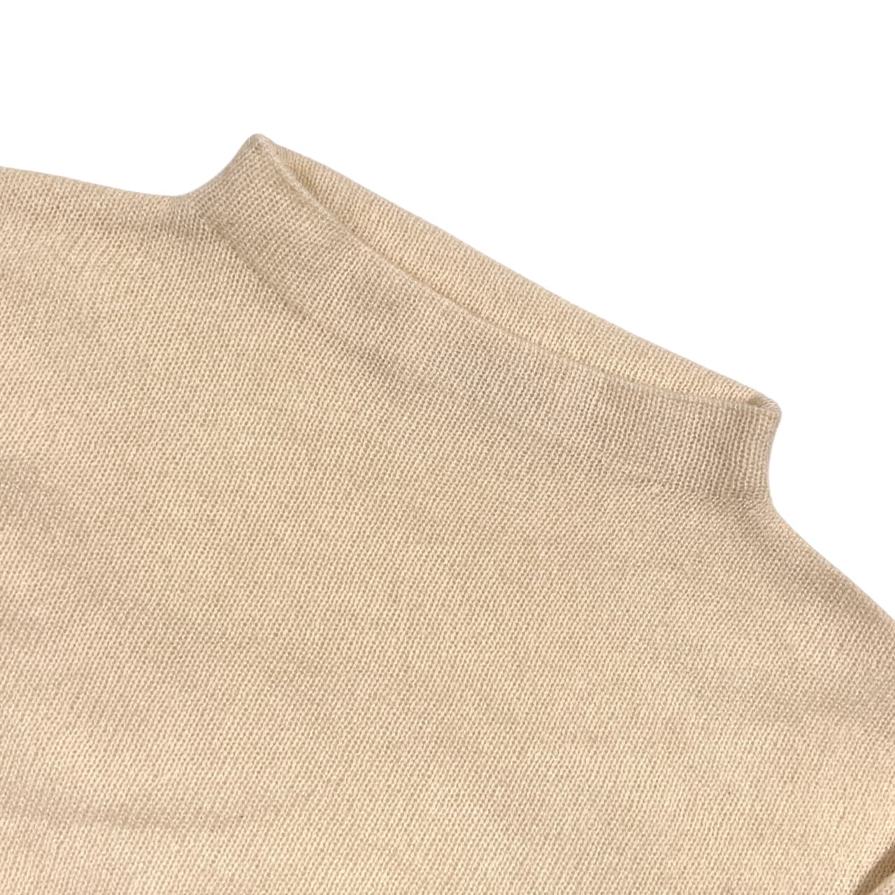 カシミヤ100% Xapis カピス ニット セーター 38 /アイボリー系 レディース