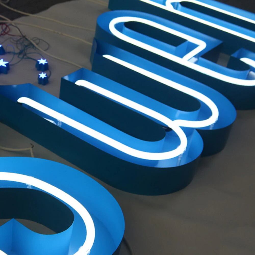LEDチャンネル文字 正面発光 sunsign_02 箱型 ネオン管 ネオンライト