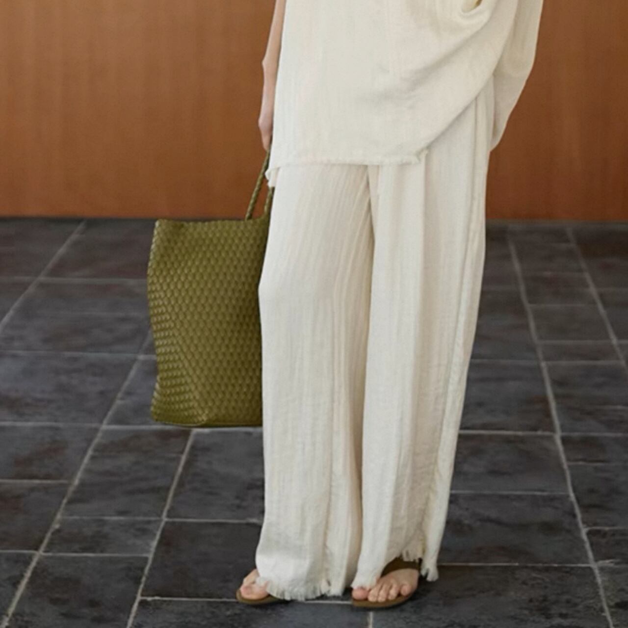 fray flow pants 00342