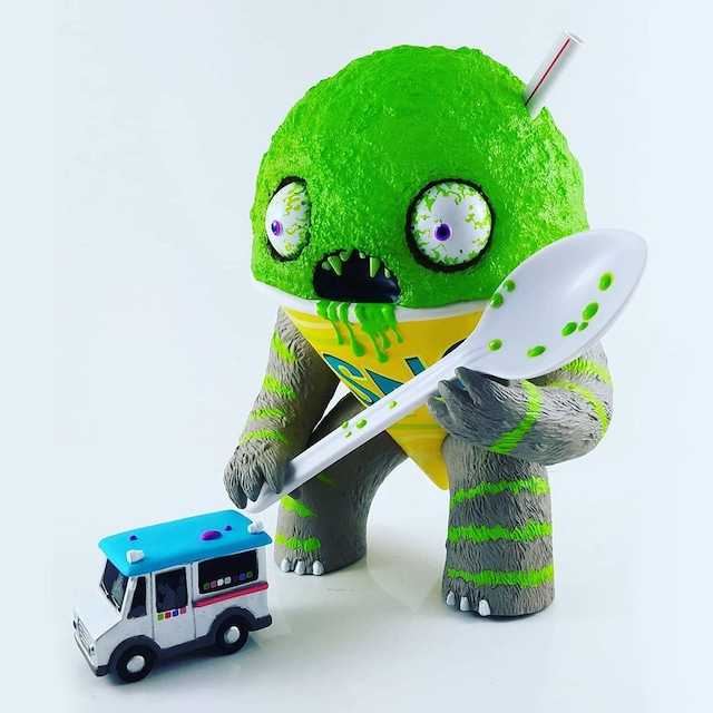 The Abominable Snowcone - Lime Edition by Jason Limon