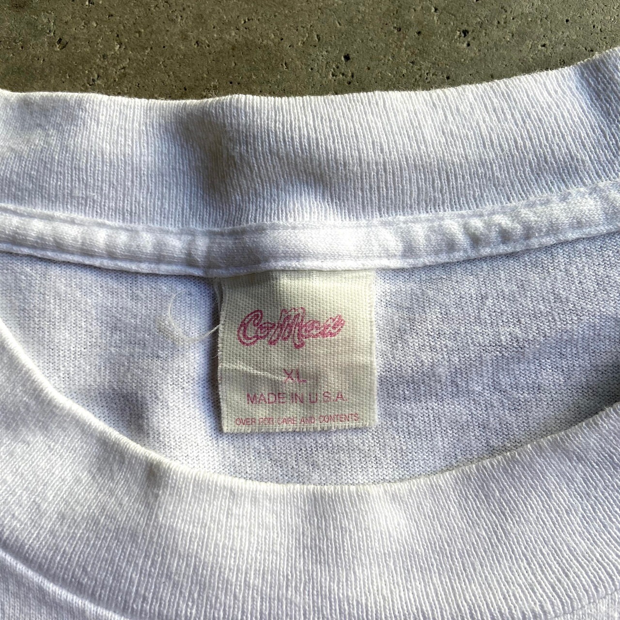 90年代 USA製 牛 アニマルプリントTシャツ メンズXL 古着 90s 