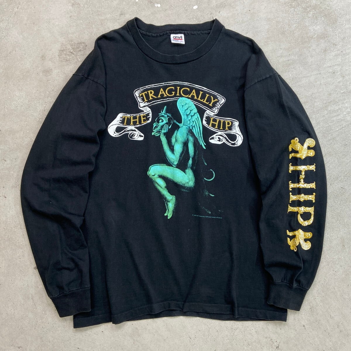 90年代 USA製 THE TRAGICALLY HIP バンド ロングTシャツ メンズXL 古着