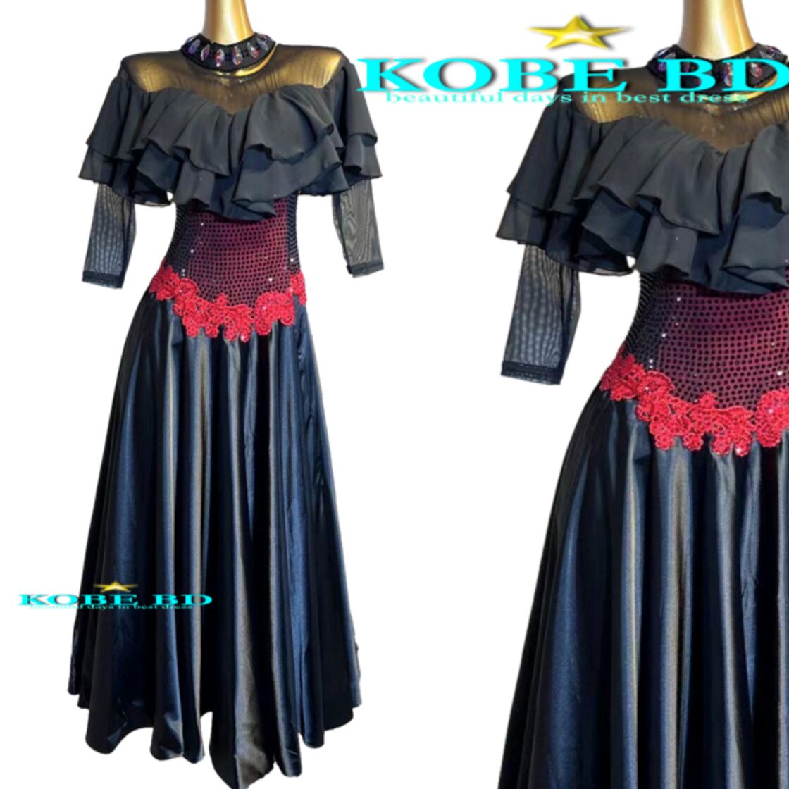 社交ダンスドレスショップKOBE BDオリジナル】パソドブレ専用ドレス 
