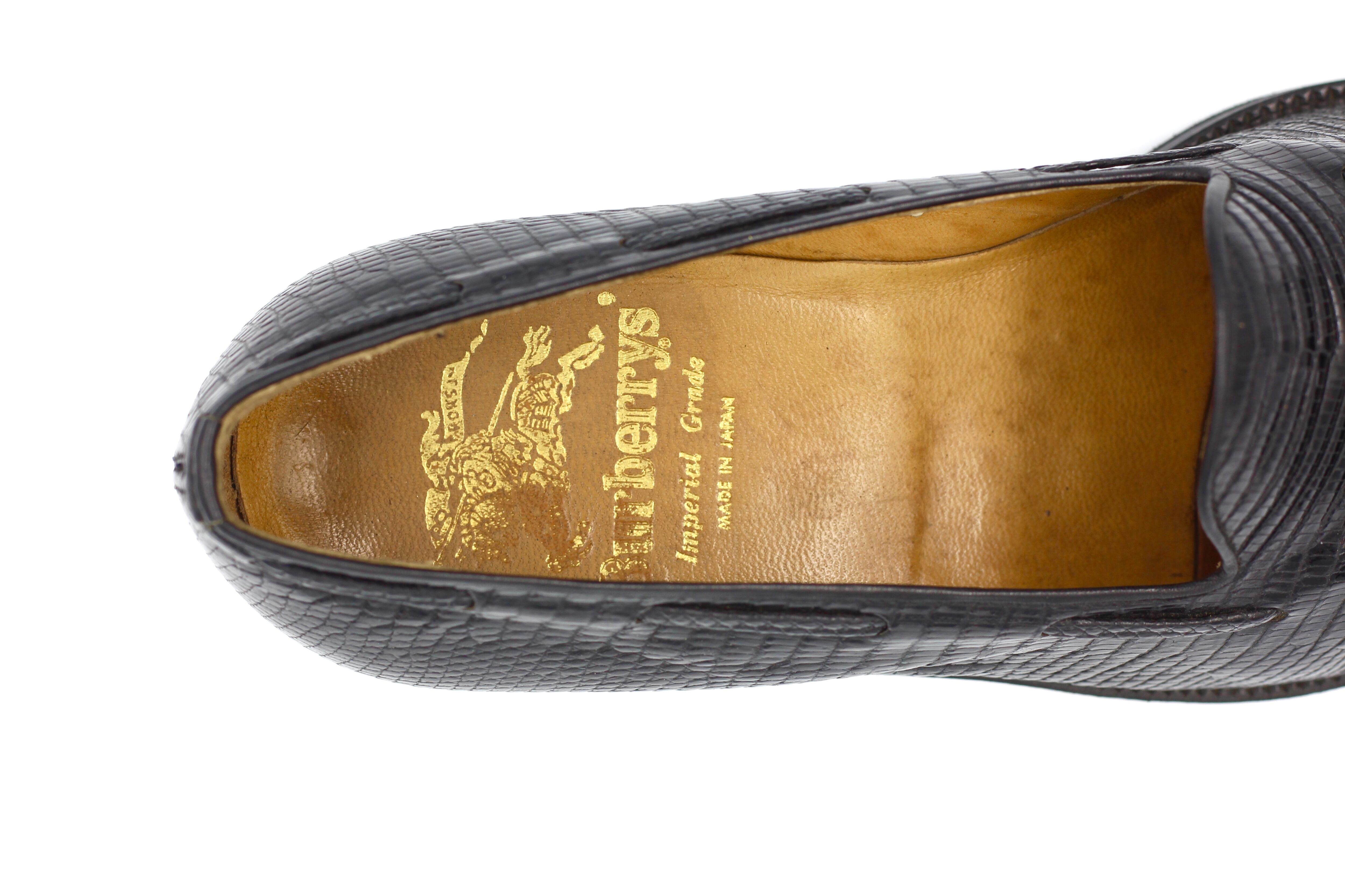Burberry バーバリー タッセルローファー 23 1/2 cm EE 日本製 婦人靴 