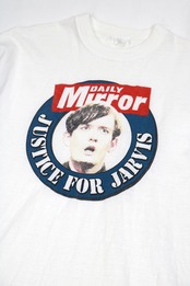 Justice for Jarvis campaign t shirt