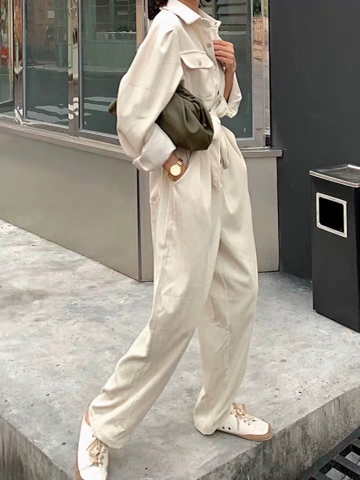 コットンコーデュロイ ジャンプスーツ　AJ33167-3314