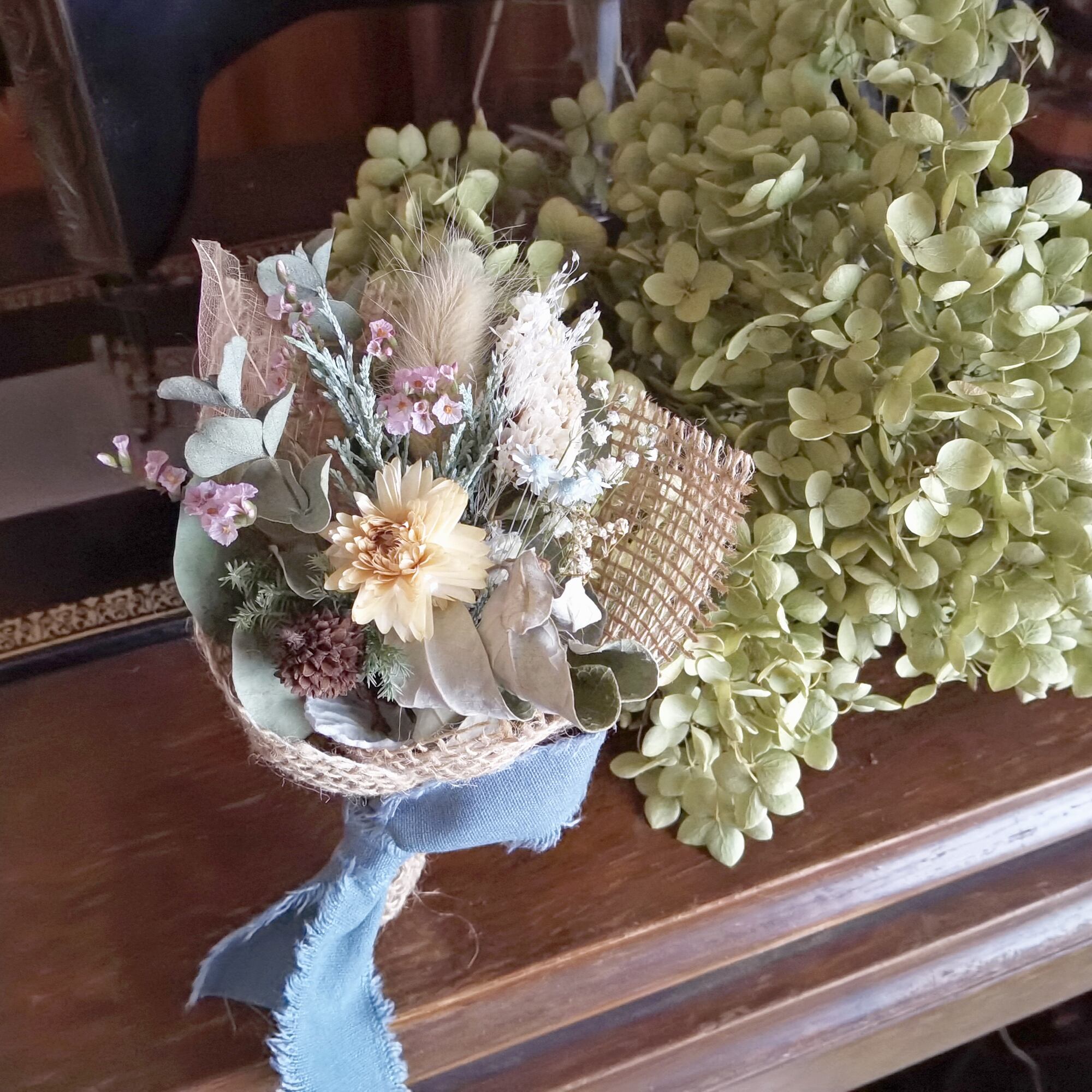 早割】大きさ選べるナチュラルブーケ 森のお花屋さん【M・Lサイズ S