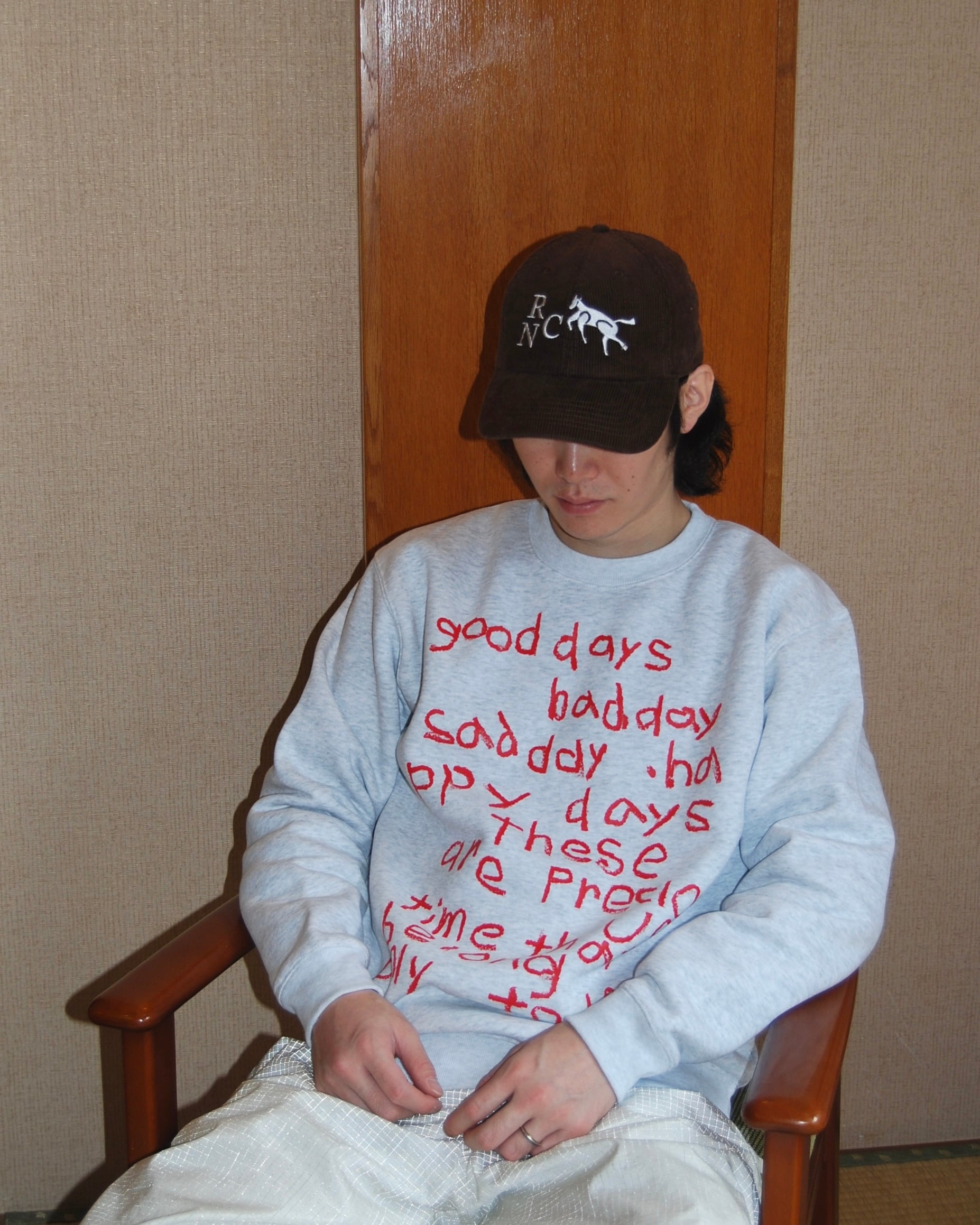 ECHOES OF MY DAYS SWEAT : ASH | CONVENIENCE YOUNG