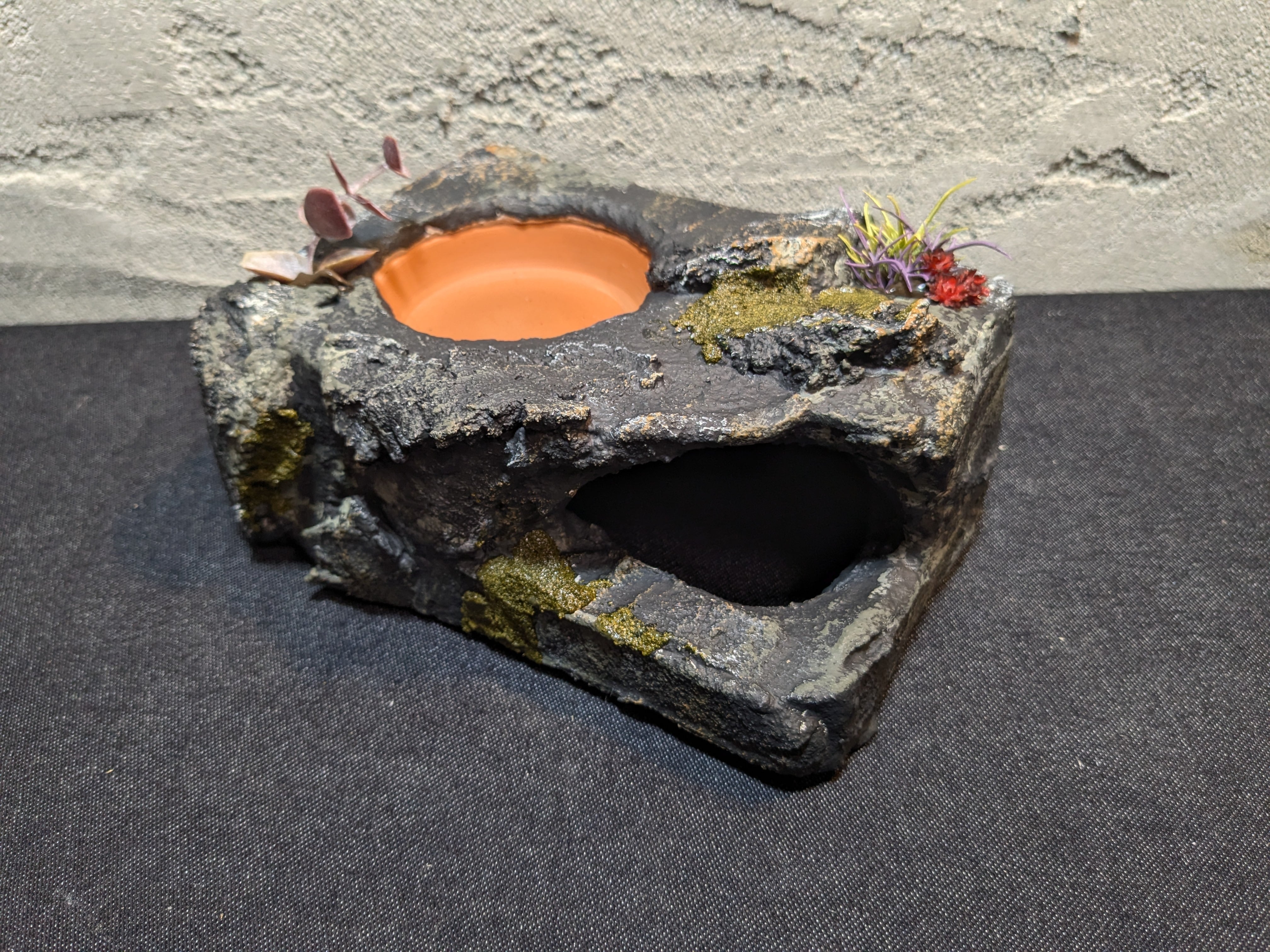 爬虫類用造形アート ともえ屋